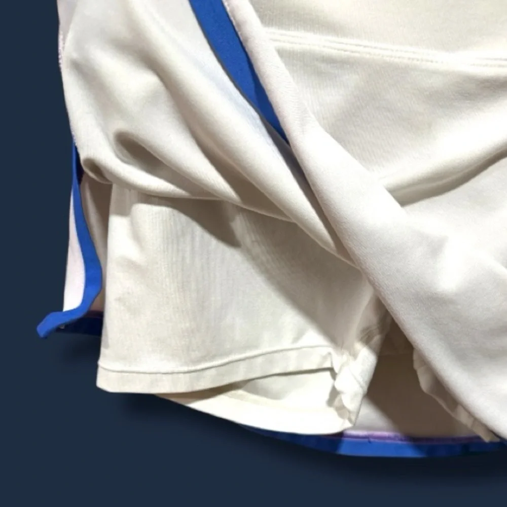Nike White Tennis Golf Skirt Periwinkle Trim Small - Picture 4 of 5